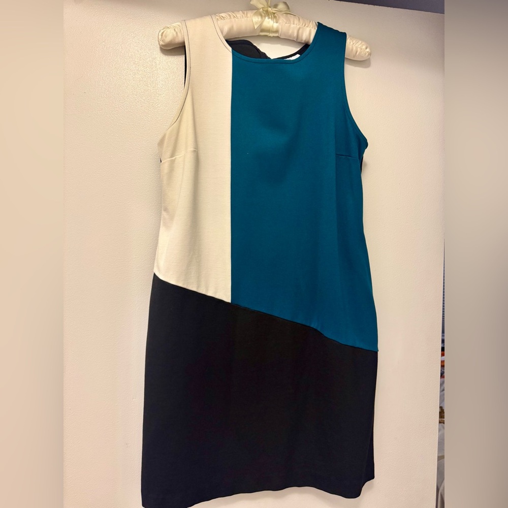 Bar III Colorblock Sleeveless Dress